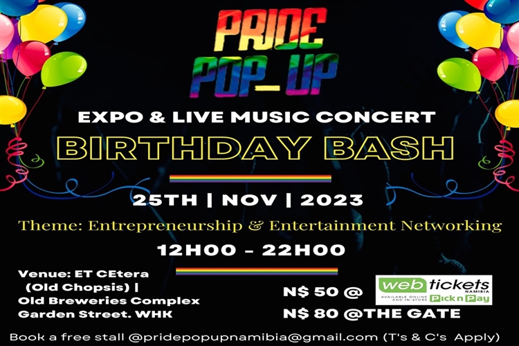 Pride Pop-Up live Music Concert & Expo